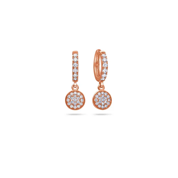 Pico Hanging Cluster Hoop Earrings IF Co Earrings Pico Hanging Cluster Hoop Earrings IF Co Earrings