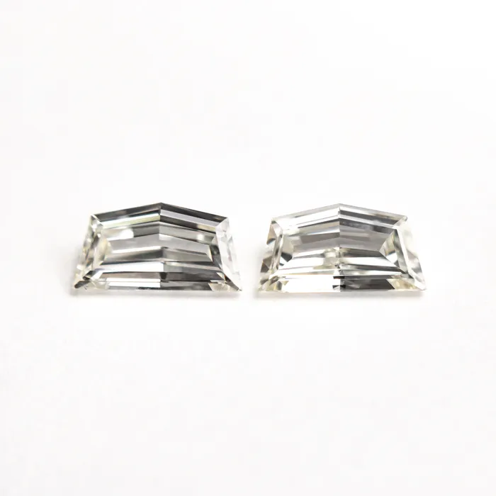 Rings 060cttw 2pc 611x321x168mm 611x321x161mm VS J Epaulette Step Cut Matching Pair 2551701 Misfit Diamonds Rings 060cttw 2pc 611x321x168mm 611x321x161mm VS J Epaulette Step Cut Matching Pair 2551701 Misfit Diamonds
