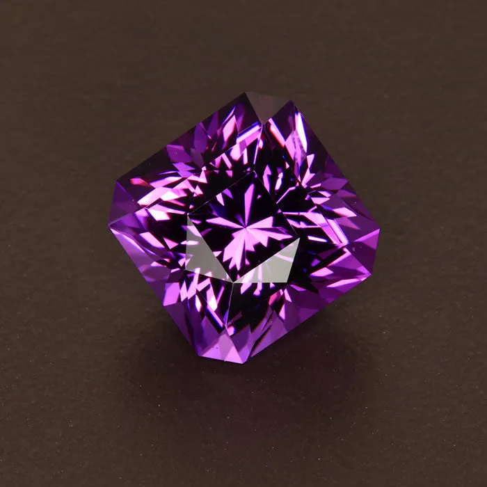 Rings Purple Square Cut Amethyst Gemstone 762 Carats vendorunknown