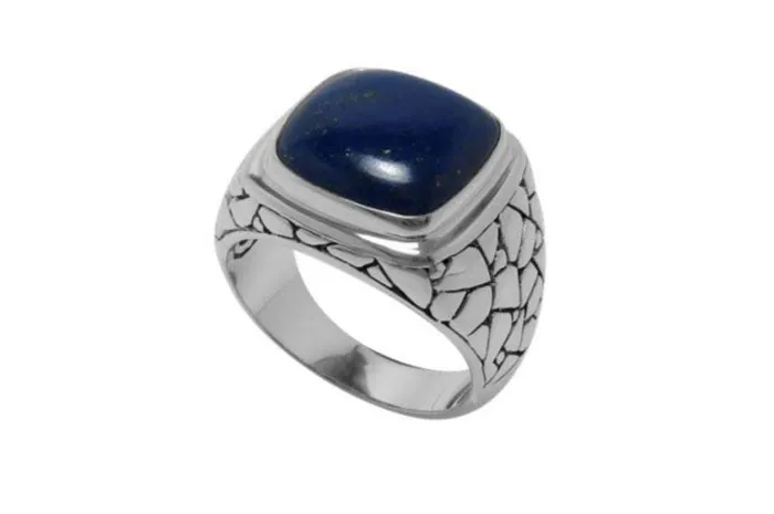 Rings Samuel B Biru Ring Lapis