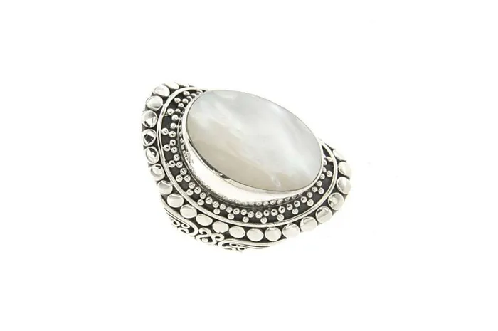 Rings Samuel B Nicolette Ring Mother Of Pearl