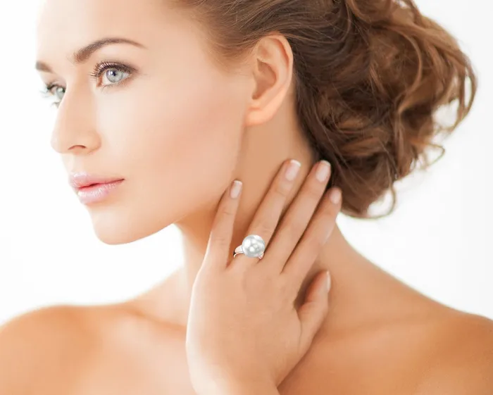 Rings SPT South Sea Pearl Hera Solitaire Ring