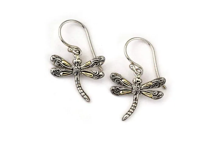 Samuel B Earrings Capung Earrings