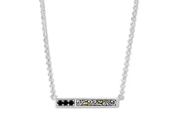 Samuel B Necklaces Barat Necklace Onyx