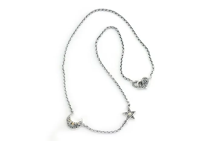 Silver Sky Necklace Samuel B Necklaces
