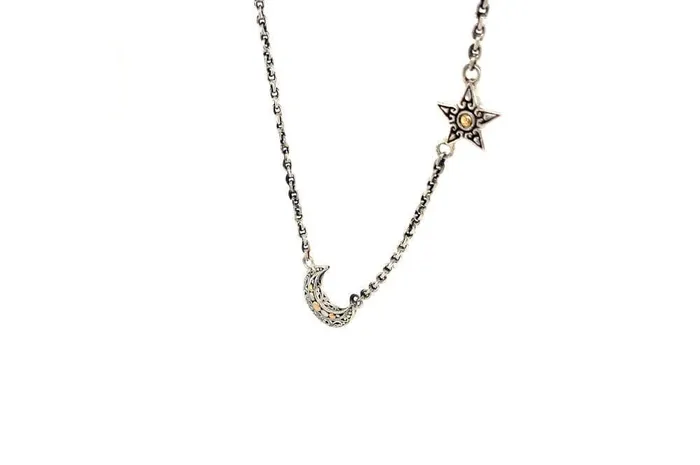 Silver Sky Necklace Samuel B Necklaces