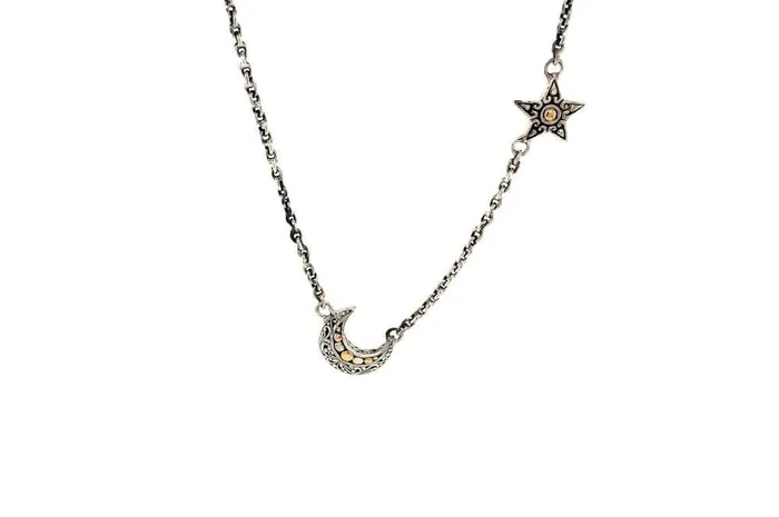 Silver Sky Necklace Samuel B Necklaces