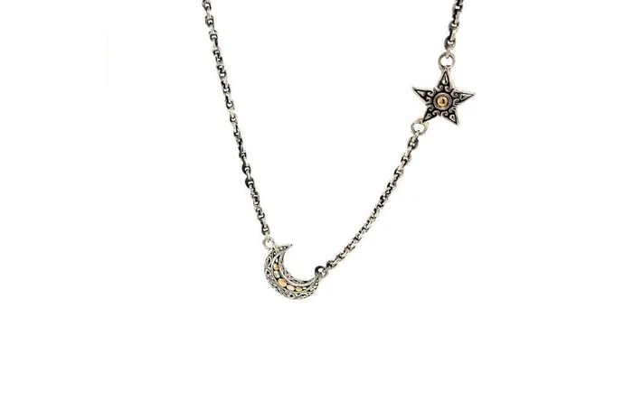 Silver Sky Necklace Samuel B Necklaces