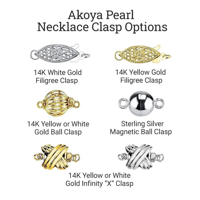 SPT Necklaces 8085mm Akoya Multicolor Pearl Necklace AAA Quality