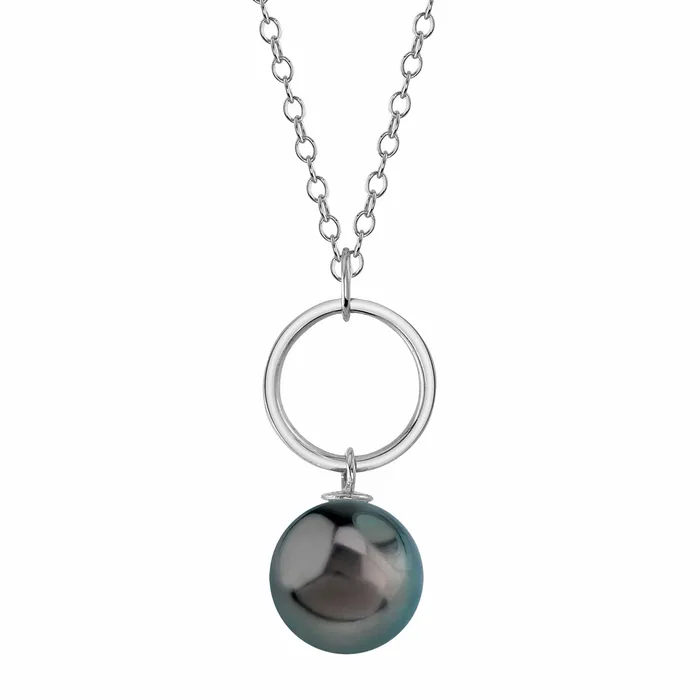 Tahitian South Sea Pearl Diamond Deena Pendant SPT Necklaces