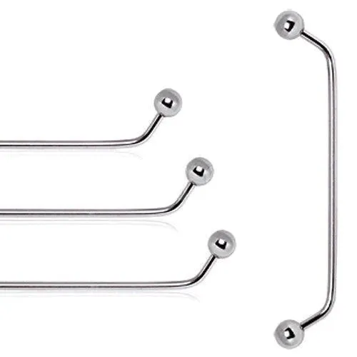 Tulsa Body Jewelry 14g 60Degree Stainless Surface Barbell Bracelets