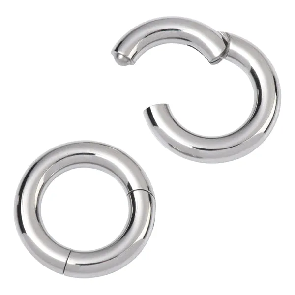 Tulsa Body Jewelry Rings 6g Titanium Hinged Segment Ring
