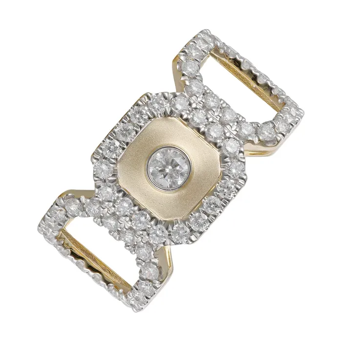 14Kt Yellow Gold Diamond 34Ctw Ring Gems One Rings