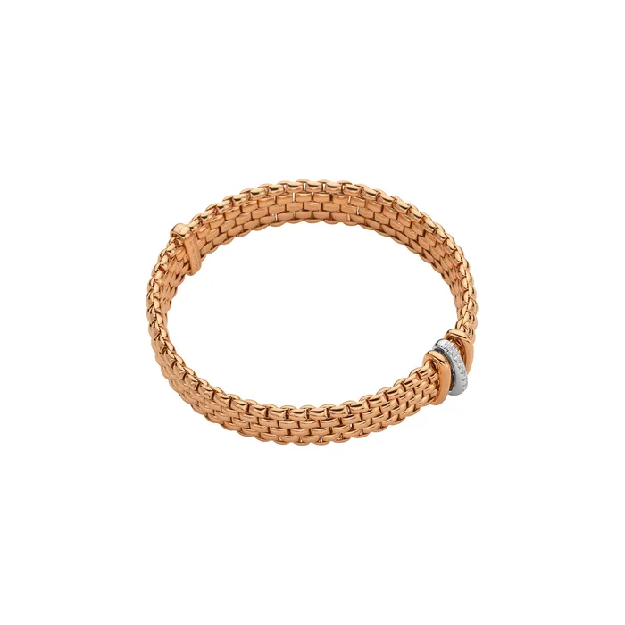 Bracelets International Diamond Center Fope Panorama 18K Gold Bracelet 008 CTW Bracelets International Diamond Center Fope Panorama 18K Gold Bracelet 008 CTW
