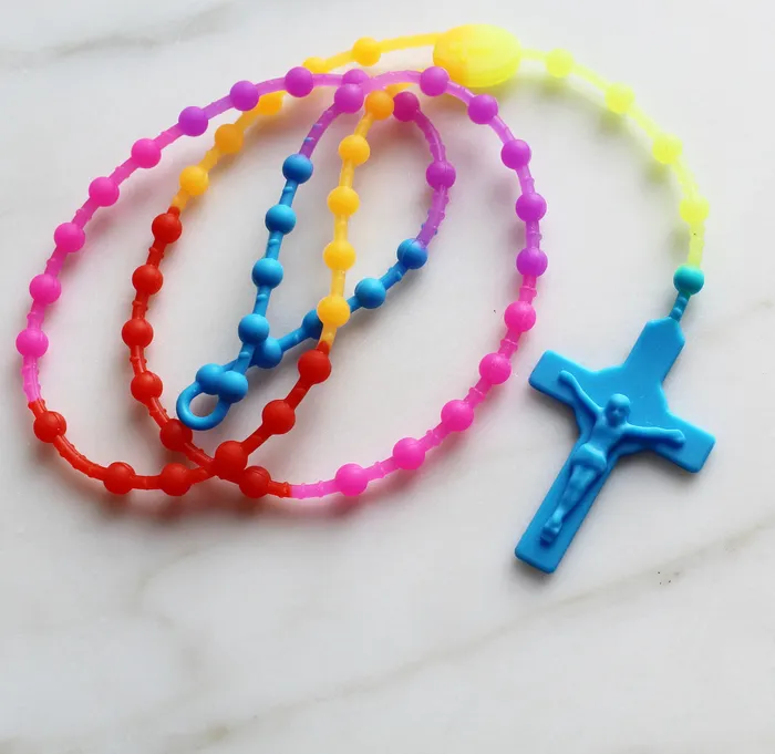Childrens Rosary TheLittleCatholic Earrings