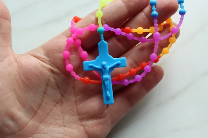 Childrens Rosary TheLittleCatholic Earrings