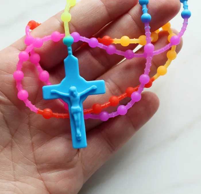 Childrens Rosary TheLittleCatholic Earrings