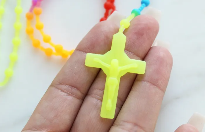 Childrens Rosary TheLittleCatholic Earrings