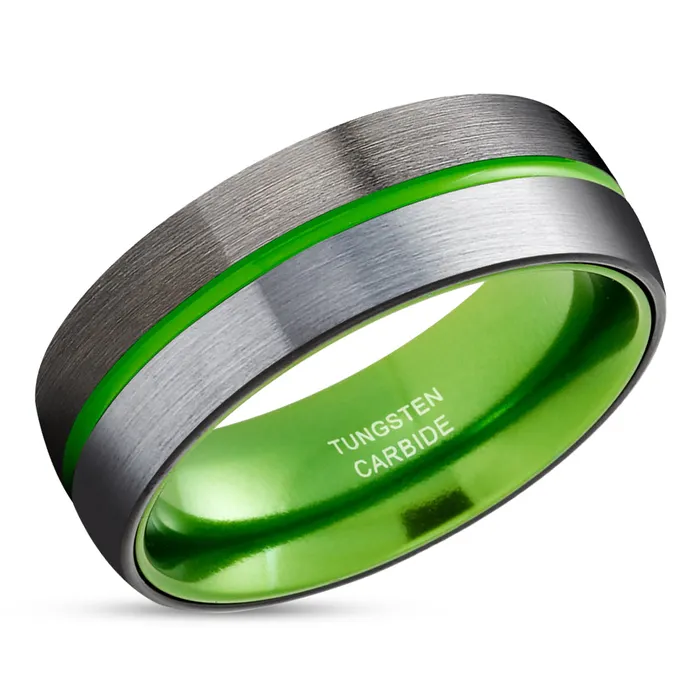Clean Casting Jewelry Gunmetal Tungsten Ring Green Wedding Ring Tungsten Wedding Ring Gunmetal Ring Rings Clean Casting Jewelry Gunmetal Tungsten Ring Green Wedding Ring Tungsten Wedding Ring Gunmetal Ring Rings
