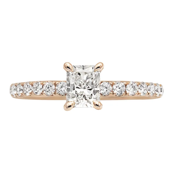 Complete Radiant Engagement Ring Shop IDC estore Rings