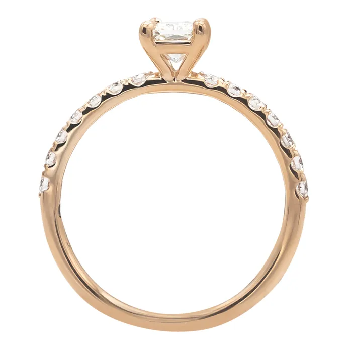 Complete Radiant Engagement Ring Shop IDC estore Rings
