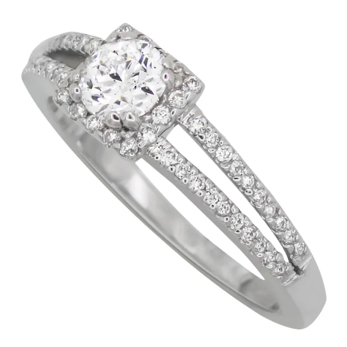Complete Round Engagement Ring Shop IDC estore Rings