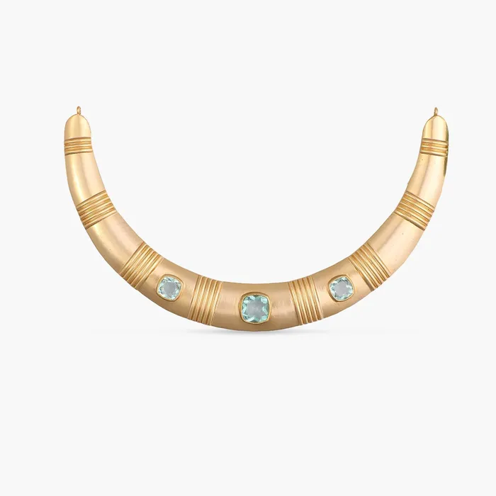 Dune Decadence Silver Cuff Necklace SILVER Necklaces
