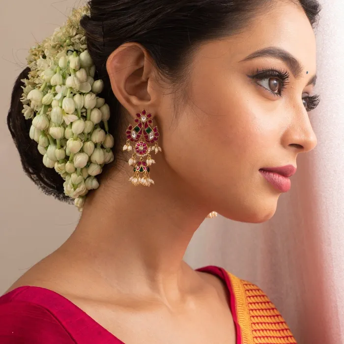 Earrings SILVER Barkha Kempu Silver Earrings