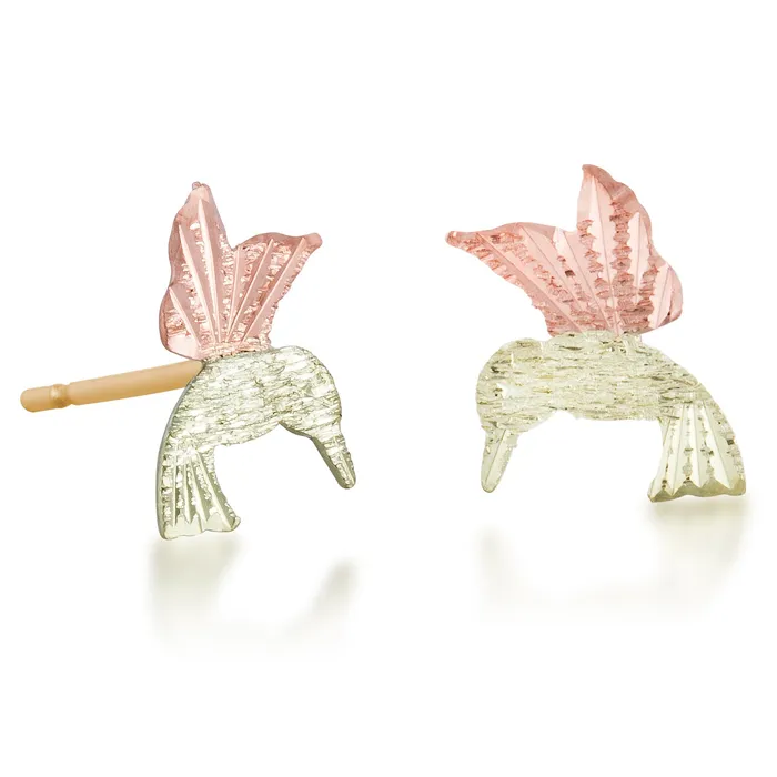 Earrings TR Jewelry Concepts Landstroms Black Hills Gold Hummingbird Earrings Earrings TR Jewelry Concepts Landstroms Black Hills Gold Hummingbird Earrings