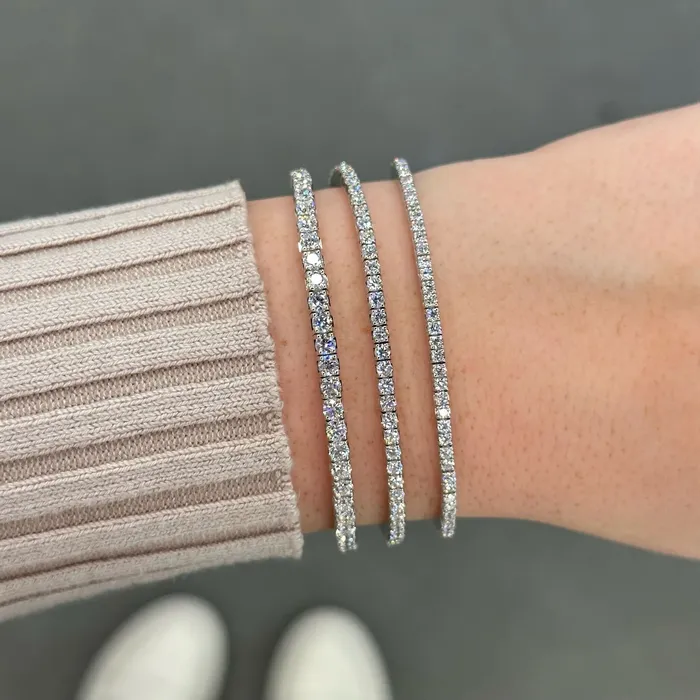 Extensible Round Tennis Bracelet Roberto Demeglio Bracelets