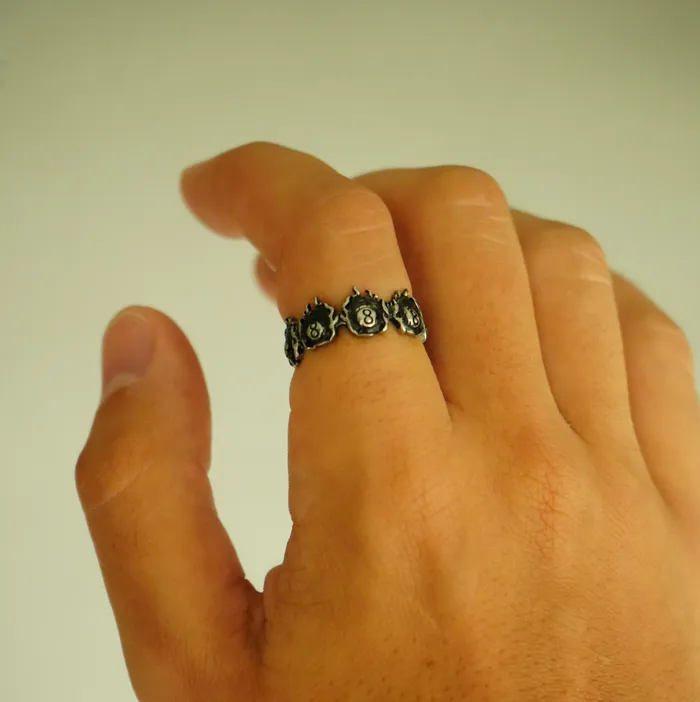 Fashion Jewelry by Yordy Inferno Fate Ring Rings