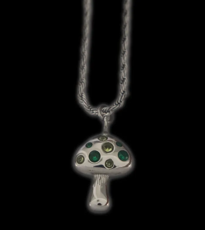 Fashion Jewelry by Yordy Necklaces Greens Shroom Necklace