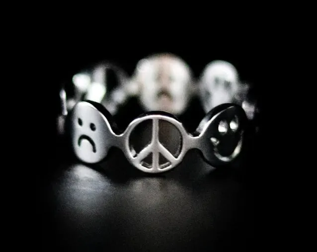Fashion Jewelry by Yordy Rings Silver Mood Ring