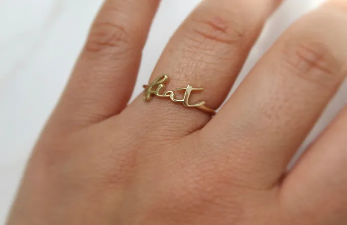 Fiat Ring in 14k Gold The Little Catholic Rings Fiat Ring in 14k Gold The Little Catholic Rings