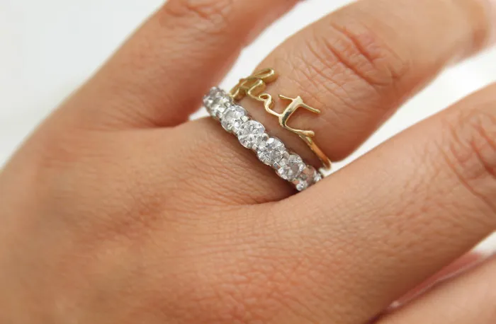 Fiat Ring in 14k Gold The Little Catholic Rings Fiat Ring in 14k Gold The Little Catholic Rings