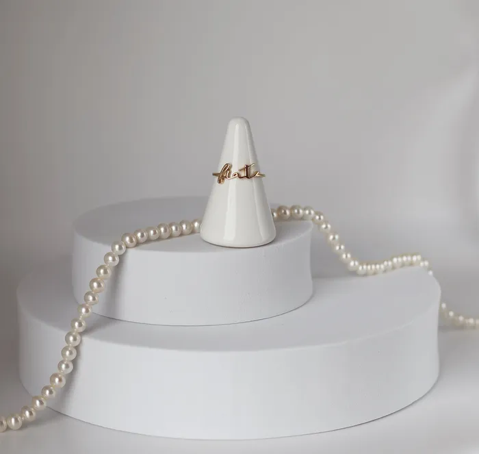 Fiat Ring in 14k Gold The Little Catholic Rings Fiat Ring in 14k Gold The Little Catholic Rings