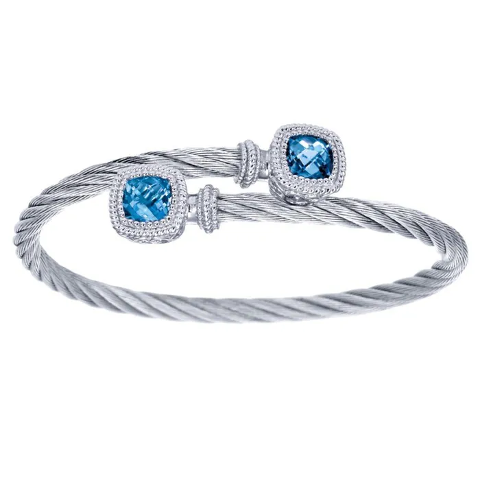 Gabriel Co Steel My Heart Bracelet International Diamond Center Bracelets