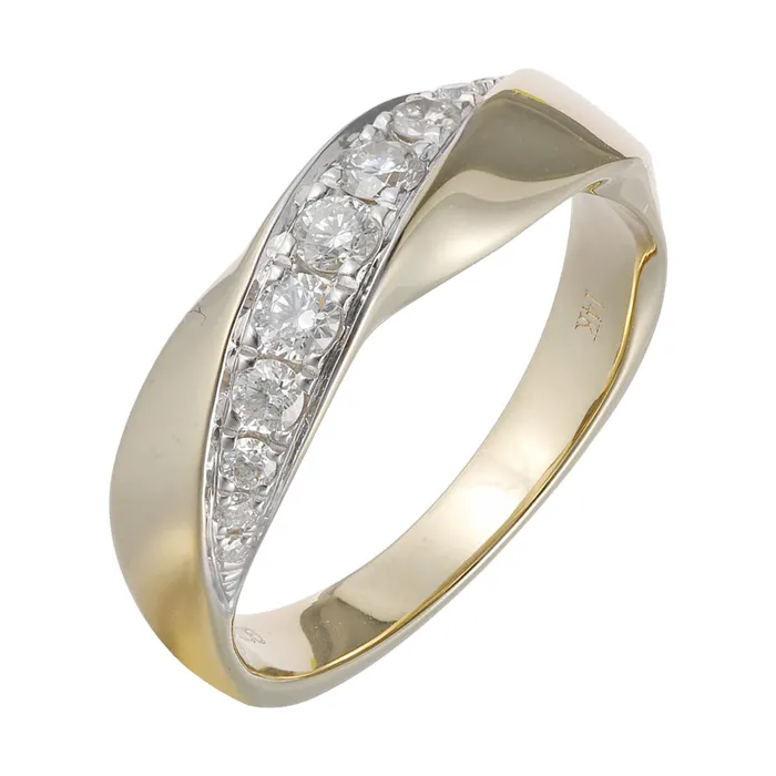 Gems One 14Kt Yellow Gold Diamond 13Ctw Ring Rings