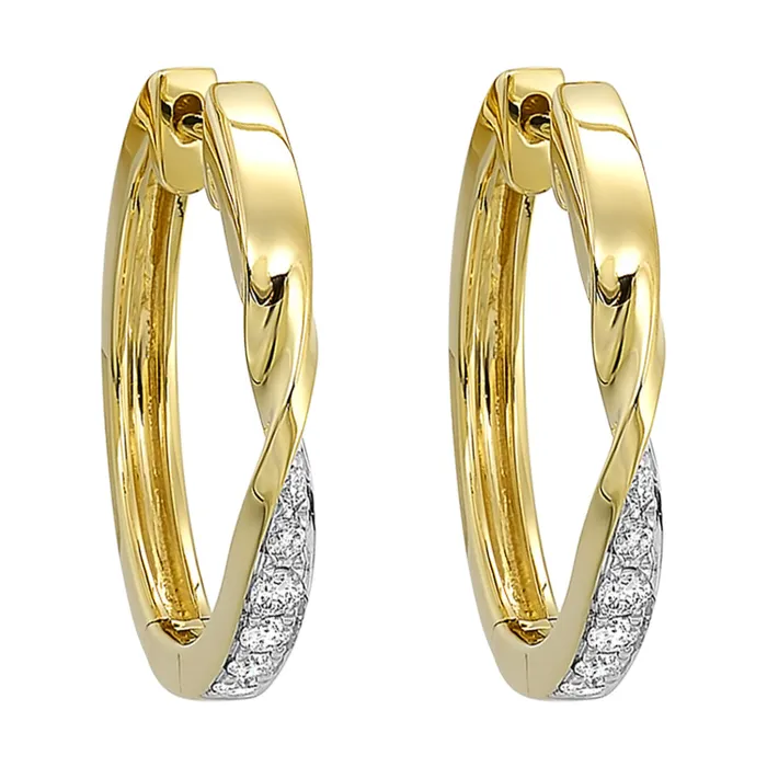 Gems One Earrings 14Kt Yellow Gold Diamond 15Ctw Earring