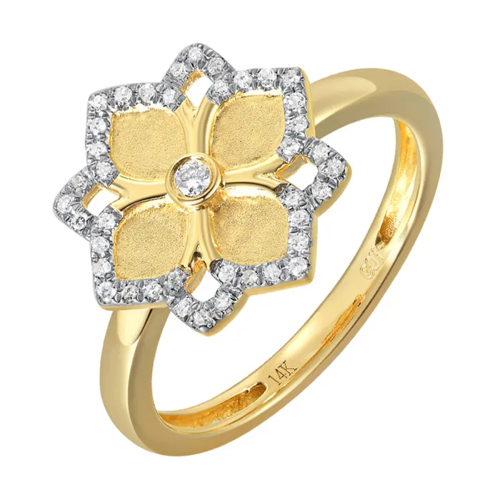 Gems One Rings 14Kt Yellow Gold Diamond 18Ctw Ring