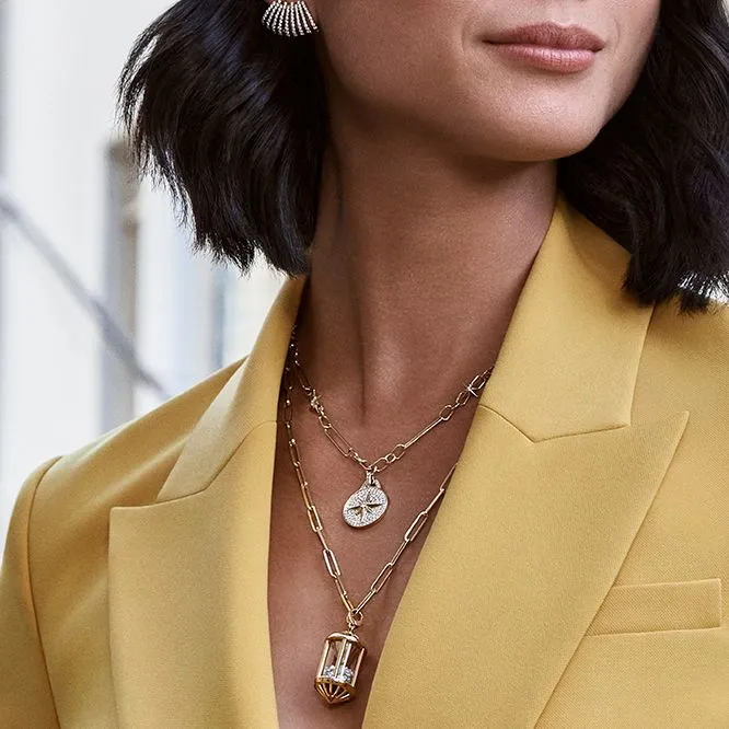 Gold and Diamond North Star Necklace SG Fine Necklaces