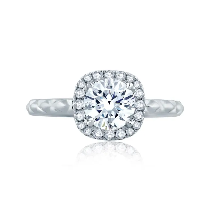 International Diamond Center Rings AJAFFE Metropolitain Round Diamond Engagement Ring Setting 016 ctw International Diamond Center Rings AJAFFE Metropolitain Round Diamond Engagement Ring Setting 016 ctw