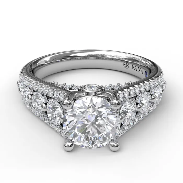 International Diamond Center Rings FANA Gorgeous Couture Engagement Ring Setting