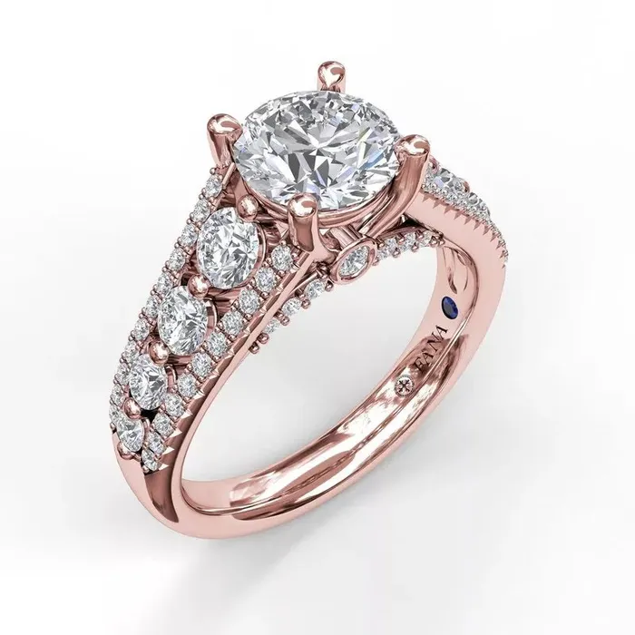 International Diamond Center Rings FANA Gorgeous Couture Engagement Ring Setting