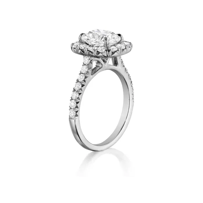 International Diamond Center Rings Henri Daussi Cushion Collection Diamond Ring Setting 070 CTW International Diamond Center Rings Henri Daussi Cushion Collection Diamond Ring Setting 070 CTW