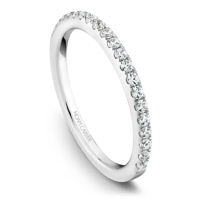 International Diamond Center Rings Noam Carver White Gold 6Prong Diamond Engagement Ring Setting 035 CTW