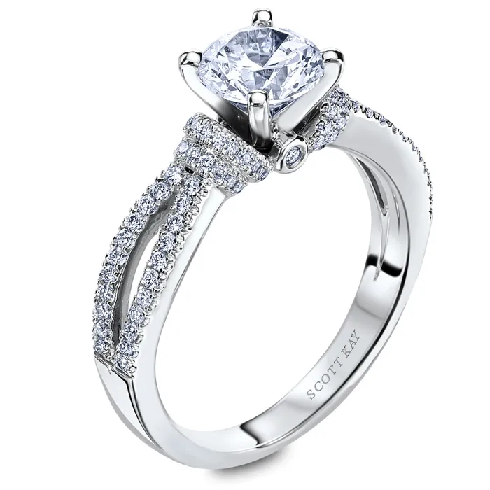 International Diamond Center Rings Scott Kay Luminaire Engagement Ring 035 CTW International Diamond Center Rings Scott Kay Luminaire Engagement Ring 035 CTW