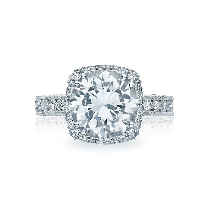 International Diamond Center Rings Tacori Platinum RoyalT Round Diamond Engagement Ring Setting 131 CTW International Diamond Center Rings Tacori Platinum RoyalT Round Diamond Engagement Ring Setting 131 CTW