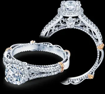 International Diamond Center Rings Verragio Parisian Round Diamond Engagement Ring Setting 030 CTW International Diamond Center Rings Verragio Parisian Round Diamond Engagement Ring Setting 030 CTW