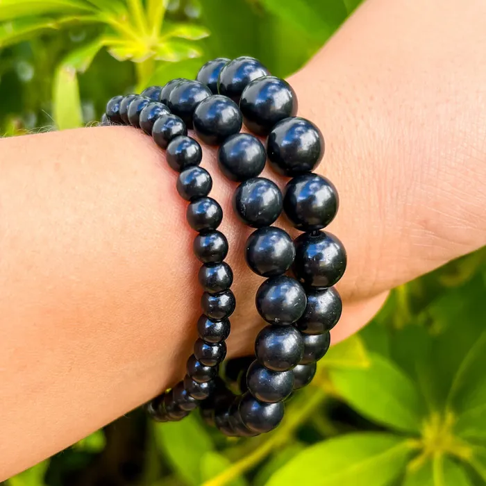 Magic Crystals Bracelets Genuine Shungite Beaded Bracelet
